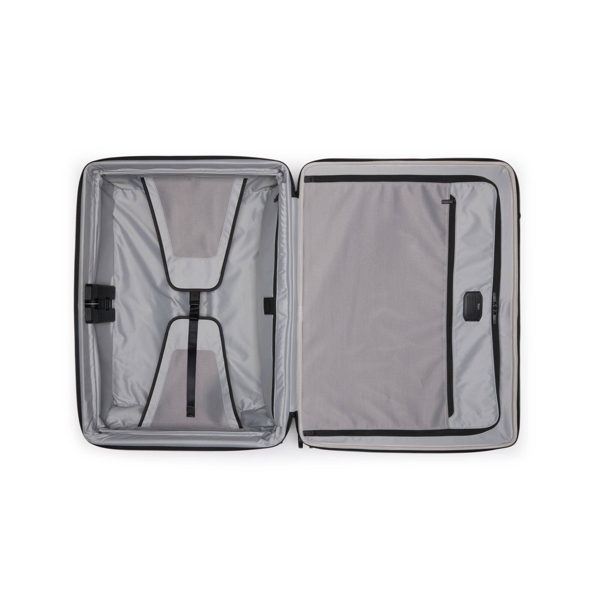 Left. TUMI - Alpha XL Dual Access 31" Expandable Spinner Suitcase - Black.