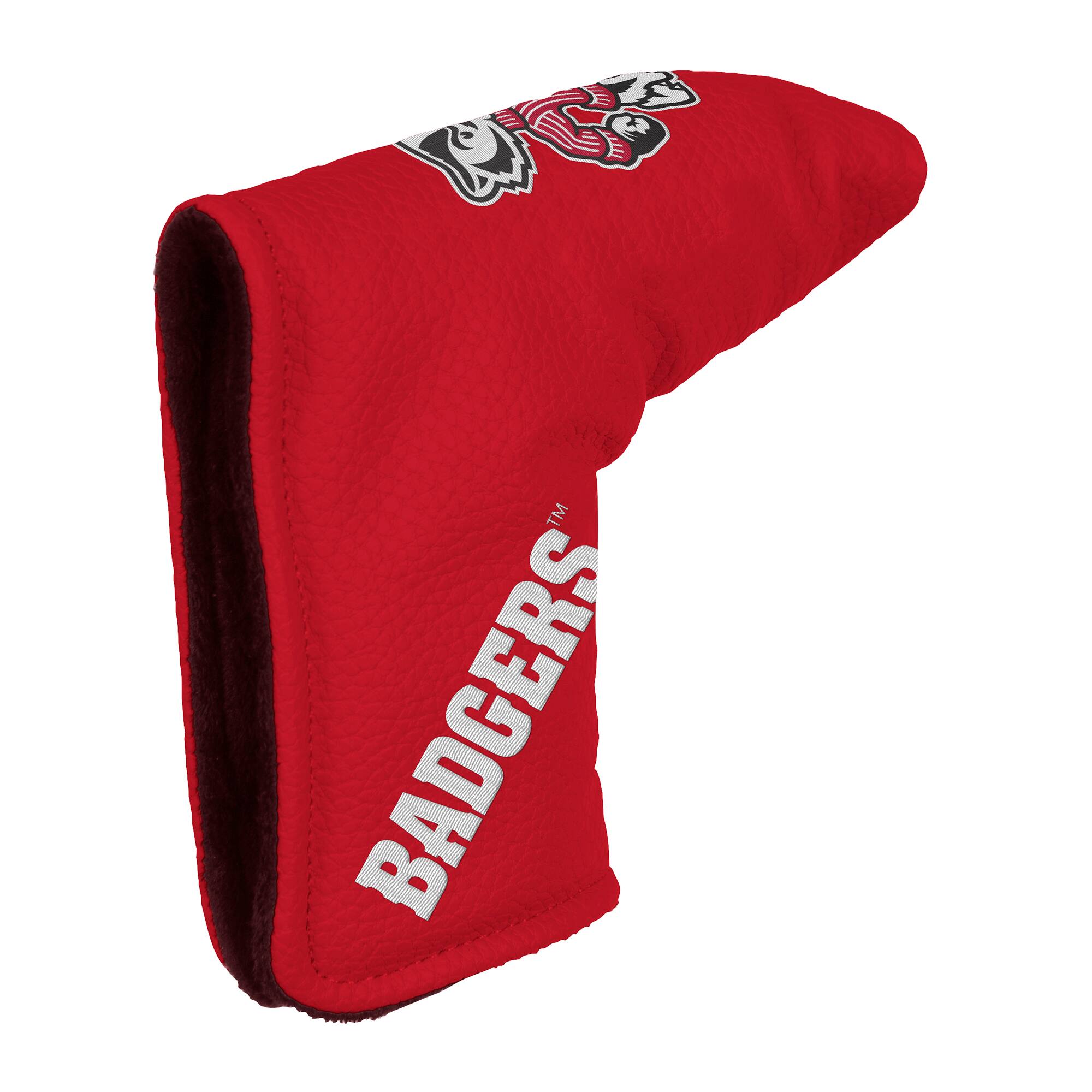 Alt View 1. WinCraft - Wisconsin Badgers Blade Putter Cover - Multicolor.