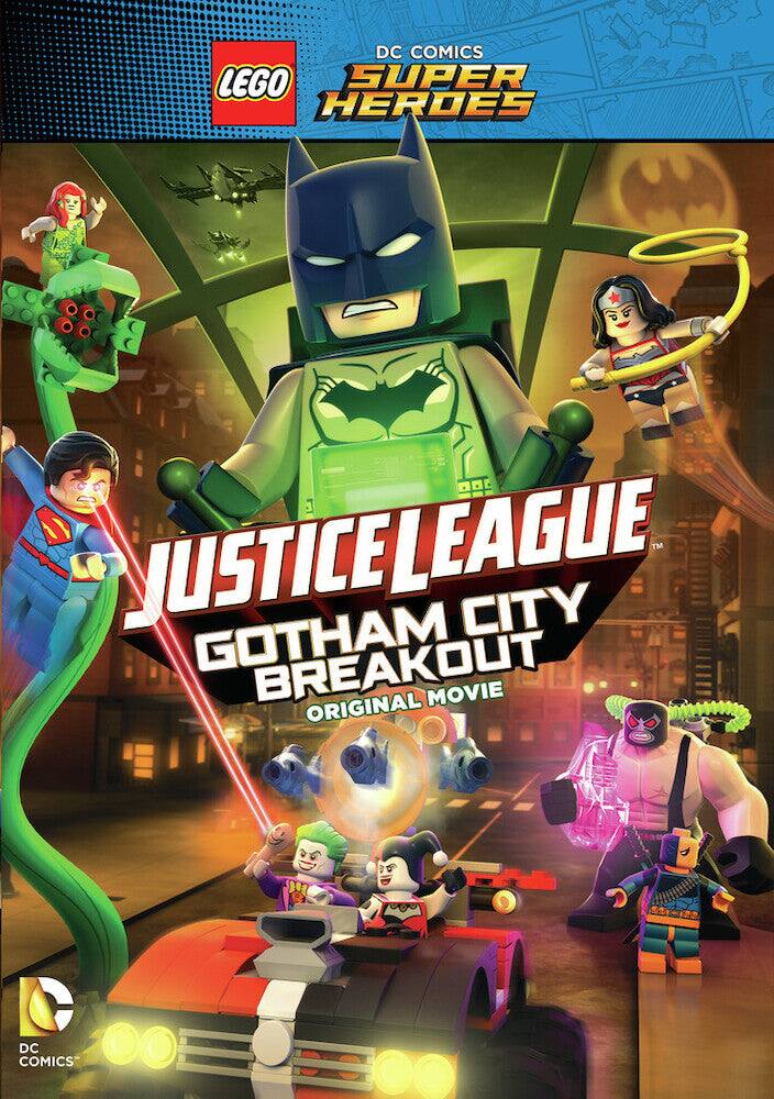 Front. Justice League:Gotham City Breakout - DVD.