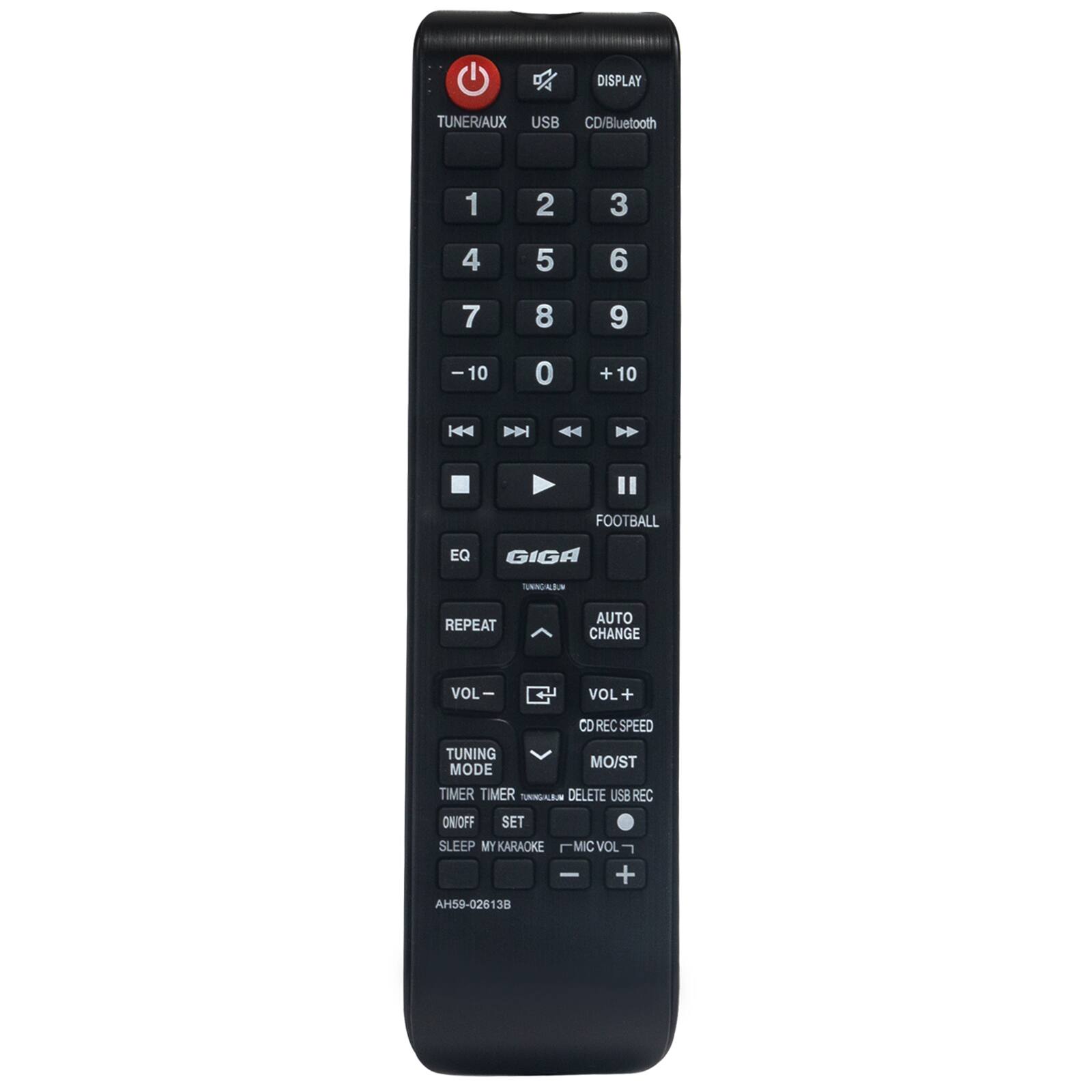 VINABTY - New AH59-02613B Replaced Remote Fits for Samsung MX-F850/PR MX-F830/ZX MX-F630B/ZA MX-F730B/ZA MX-F850/ZX MX-F830B/ZA - Black price history on PriceWatchPro