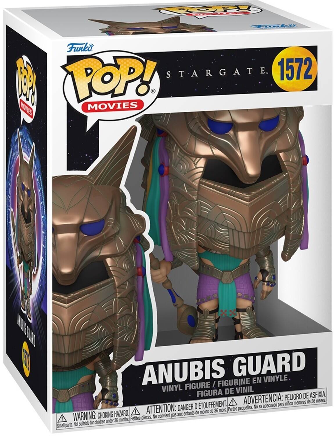 Funko POP! Movies Stargate 1572 - Anubis Guard Vinyl Figure / Figurine en Vinyle / Figura de Vinil

Warning: Choking Hazard. Small parts. Not suitable for children under 36 months.

Attention: Danger d'étouffement. Parties pequeñas. Pas à l'usage des enfants de moins de 36 mois.

Advertencia: Peligro de asfixia. Pequeñas piezas. No es adecuado para niños menores de 36 meses.