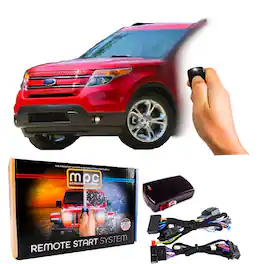 MPC - OEM Remote Activated Remote Start For 2011-2015 Ford Explorer Key-To-Start - Black