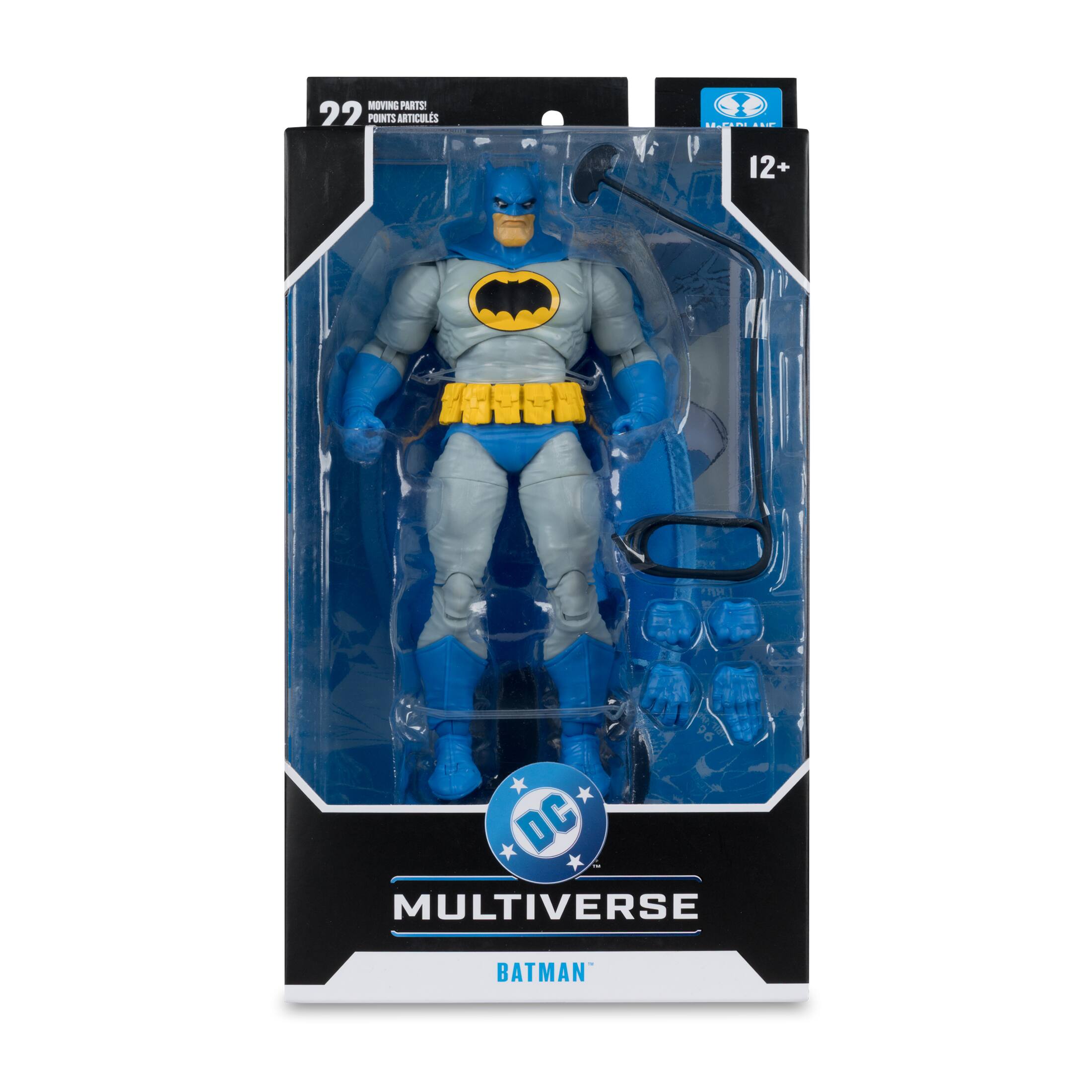 MOVING PARTS 22 POINTS ARTICULES  
12+  
DC MULTIVERSE BATMAN
