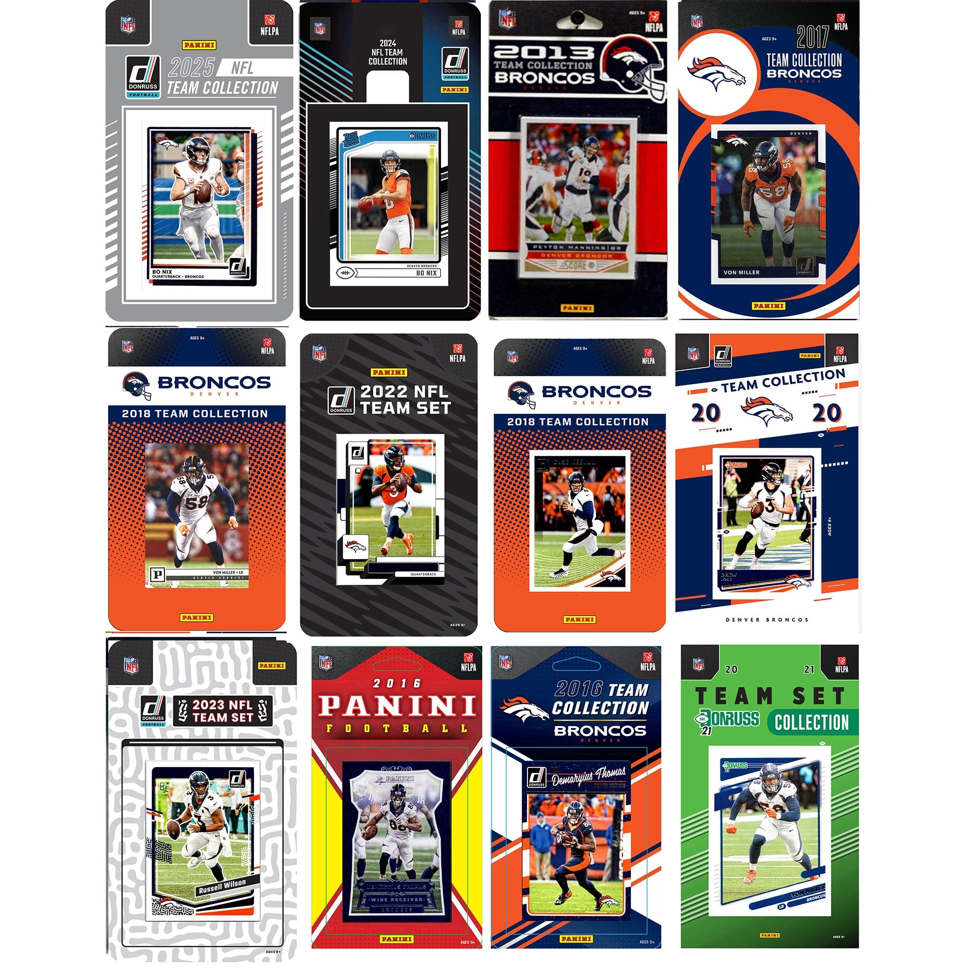 C&I Collectibles - Multi-Season Trading Card Set - Multicolor price history on PriceWatchPro