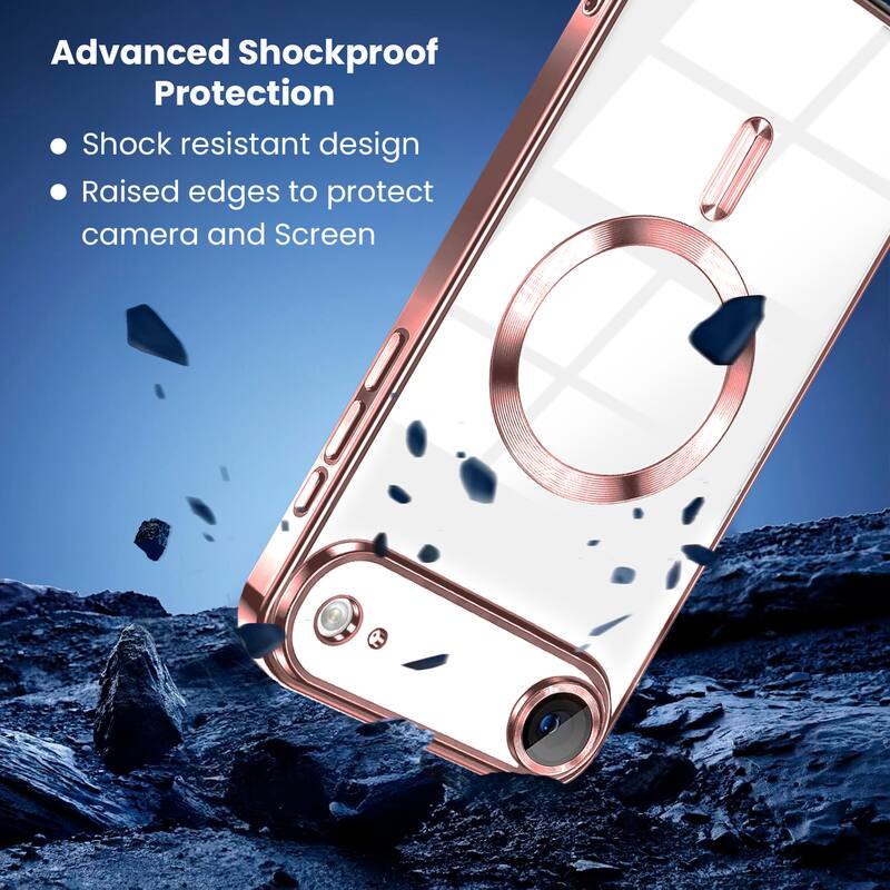 Advanced Shockproof Protection

- Shock resistant design
- Raised edges to protect camera and screen