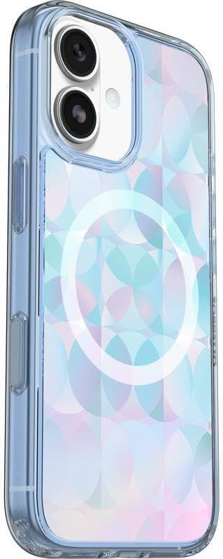 Alt View 2. OtterBox - OtterBox iPhone 17 (Only) Bundle: Symmetry Clear Series+ Case & Screen Protector - Snaps to MagSafe - Ultra-Sleek - Opal Prism (Clear/Multicolor).