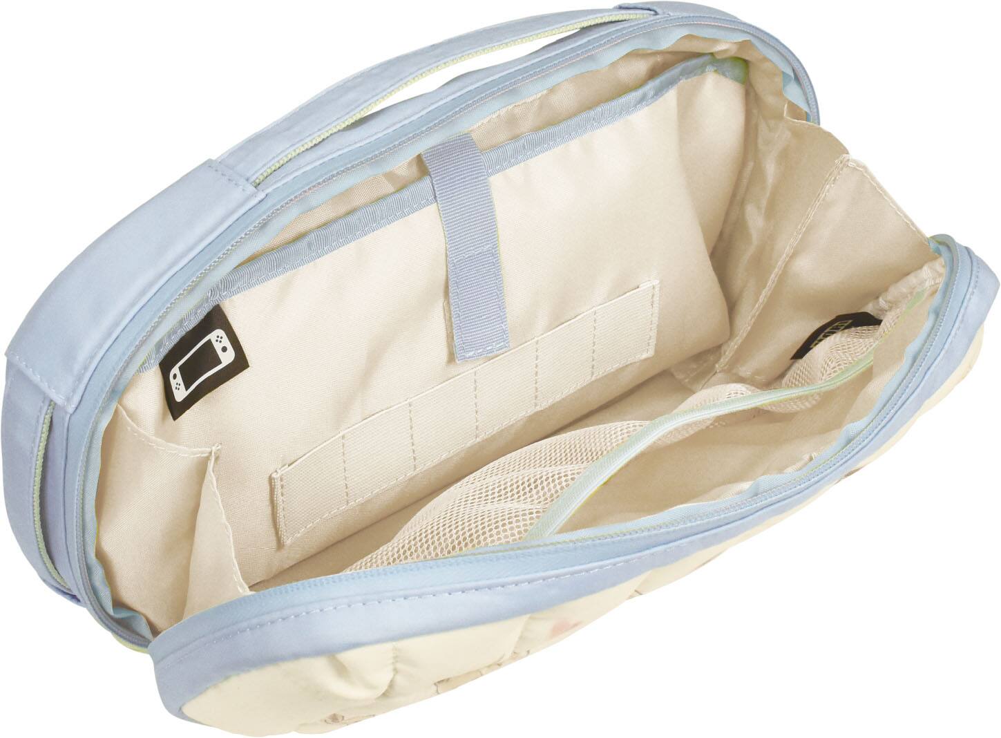 Angle. Hori - Puff Pouch (Eevee Cottage Core) - White.