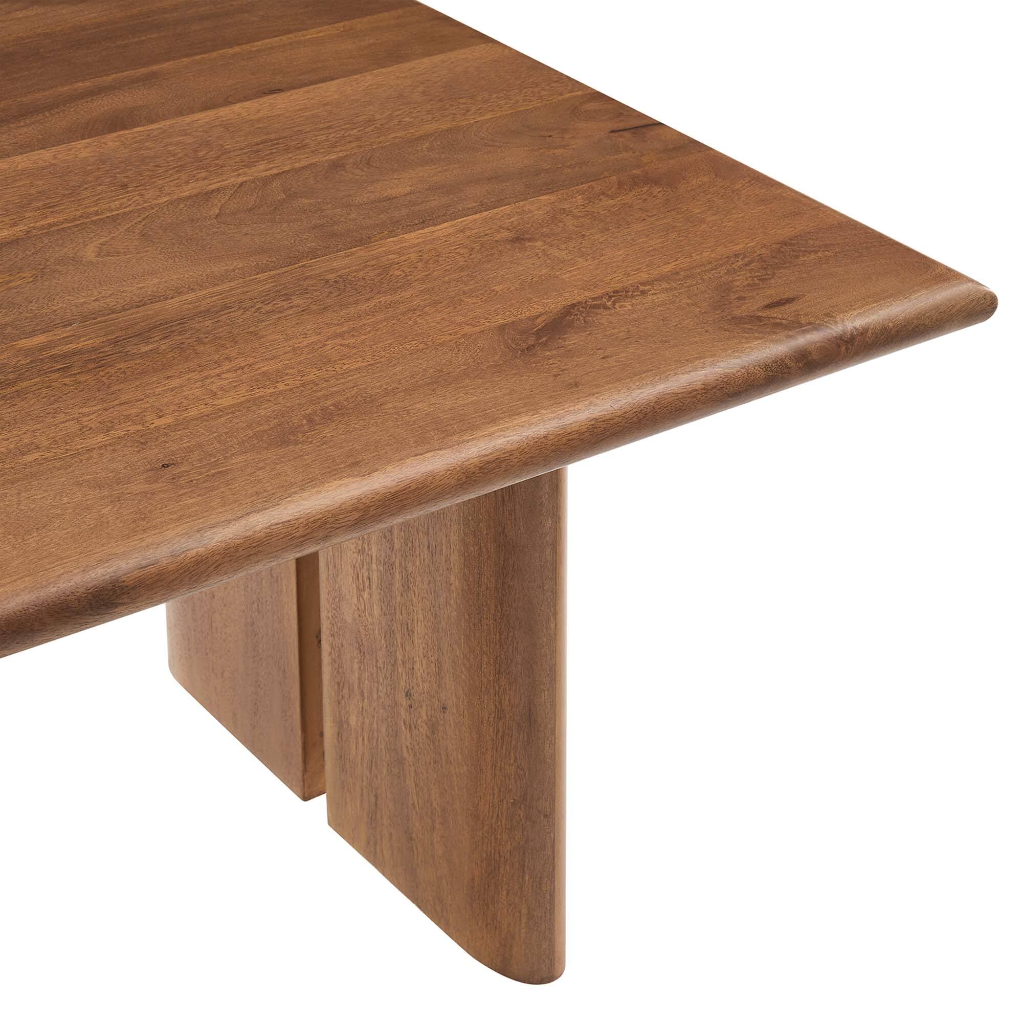 Alt View 4. Modway - Amistad Wood Coffee Table by Modway - Walnut.