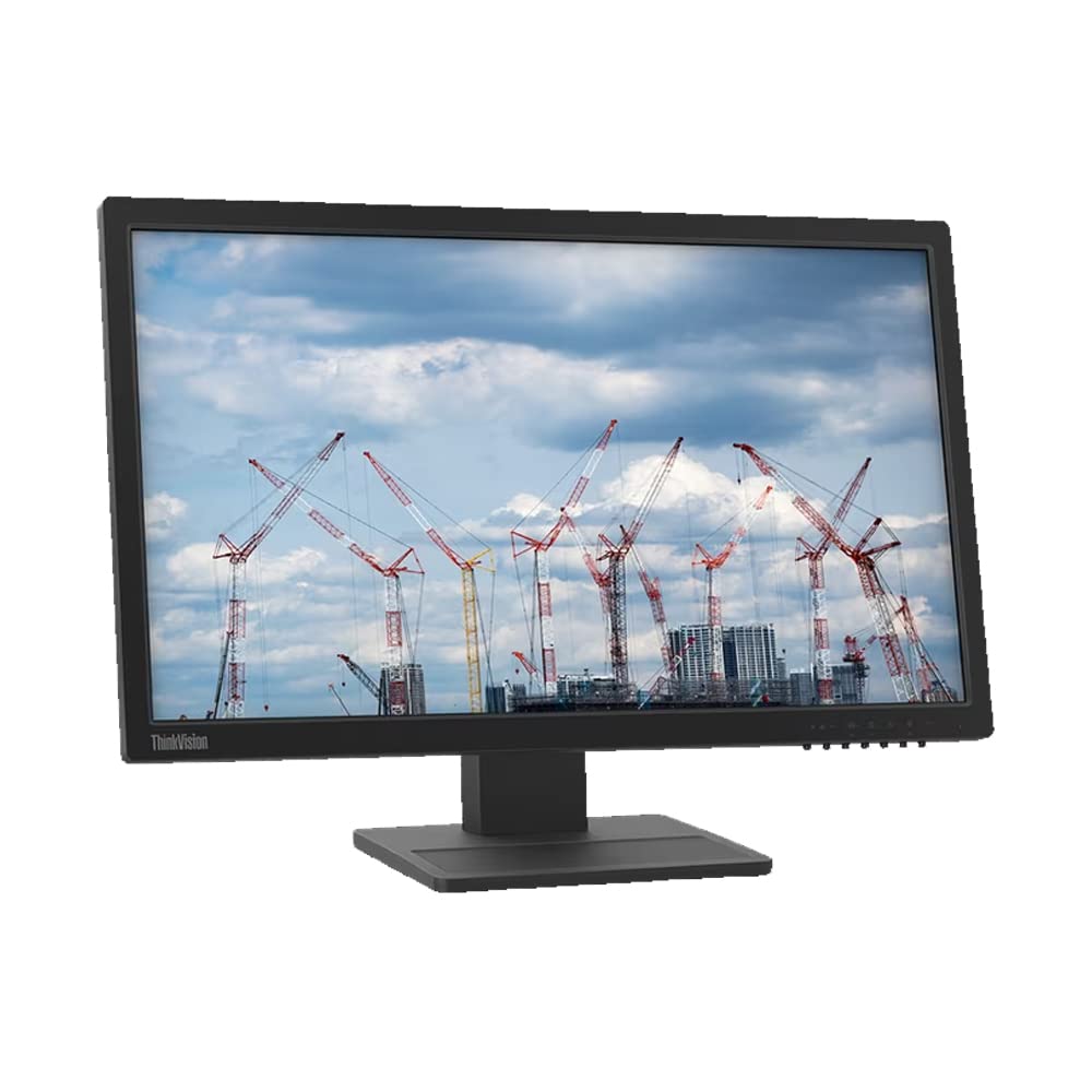 Alt View 7. Lenovo - Lenovo ThinkVision E22-28 21.5" Monitor FullHD 1920x1080 IPS 16:9 60Hz 4ms 250Nits HDMI VGA - Black.