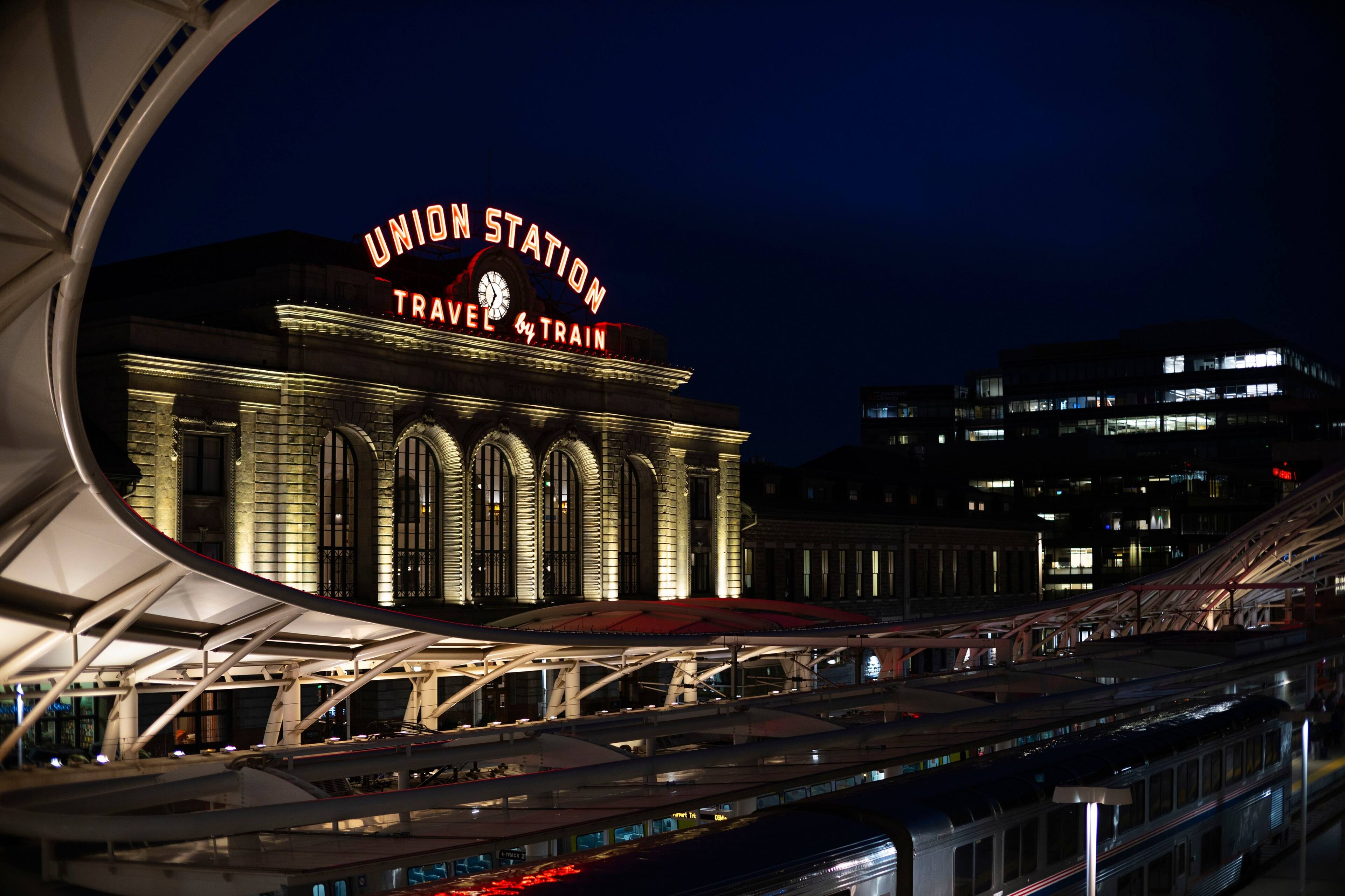 UNION STATION  
TRAVEL by TRAIN