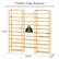 17-Shelf Large Bookcase
Holds up to 44 lbs per shelf for a total weight capacity of 748 lbs
Dimensions:
- Height: 71.38"
- Width: 61.42"
- Depth: 19.69"
- Shelf Depth: 11.81"
- Shelf Height: 9.84"