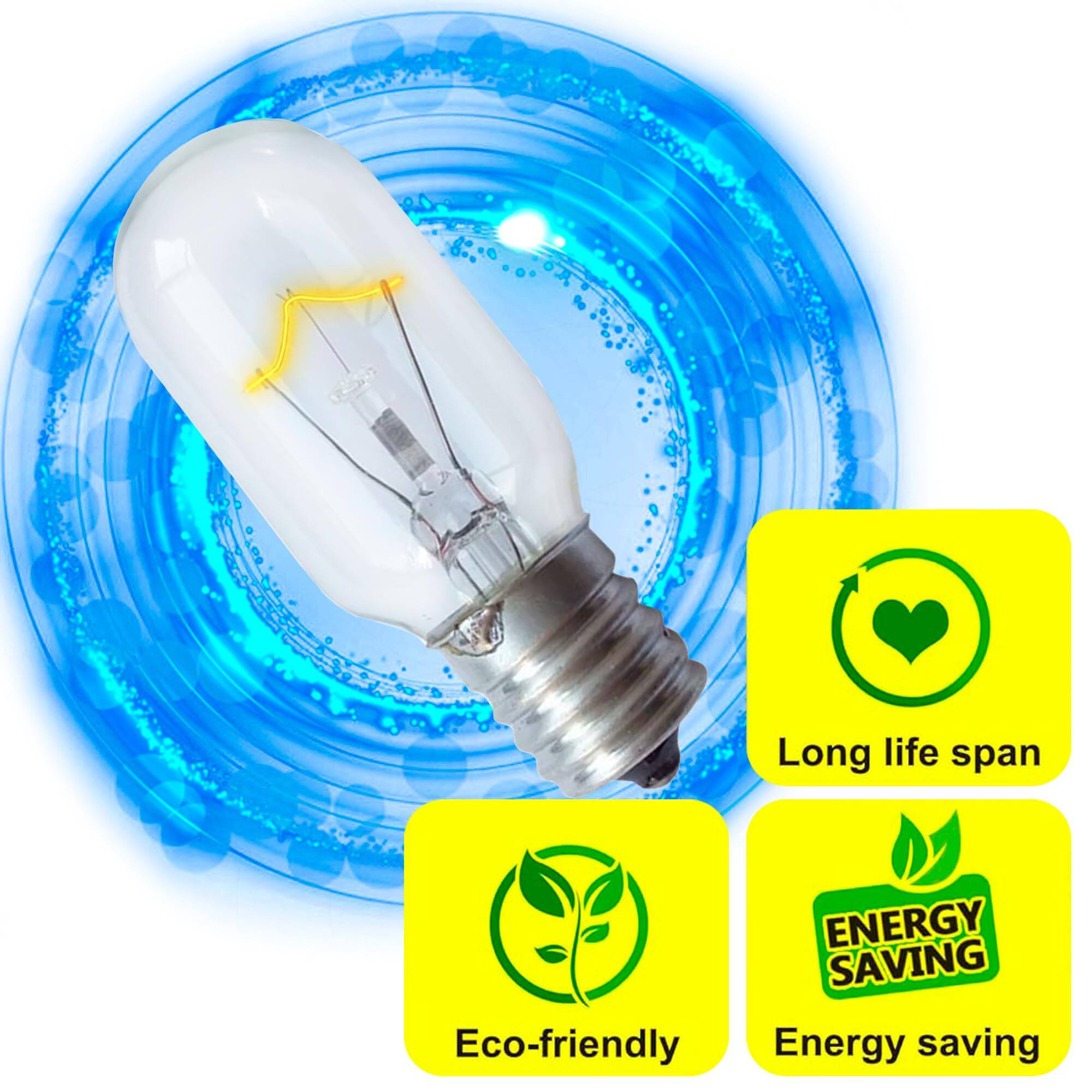 Long life span  
Eco-friendly  
Energy saving