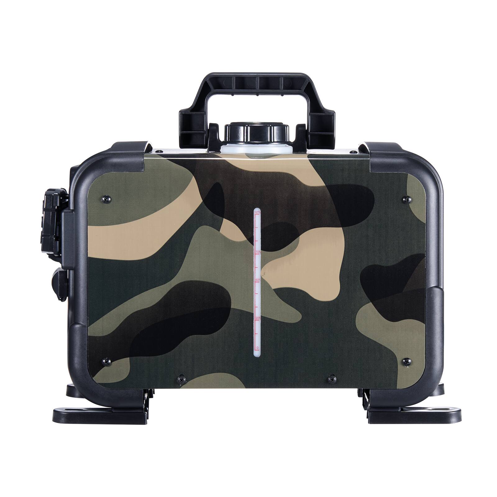 Alt View 5. VEVOR - 8KW Diesel Heater, 12V/24V All in One Diesel Air Heater, Bluetooth APP Control, Remote Control and Display Screen - Camouflage.