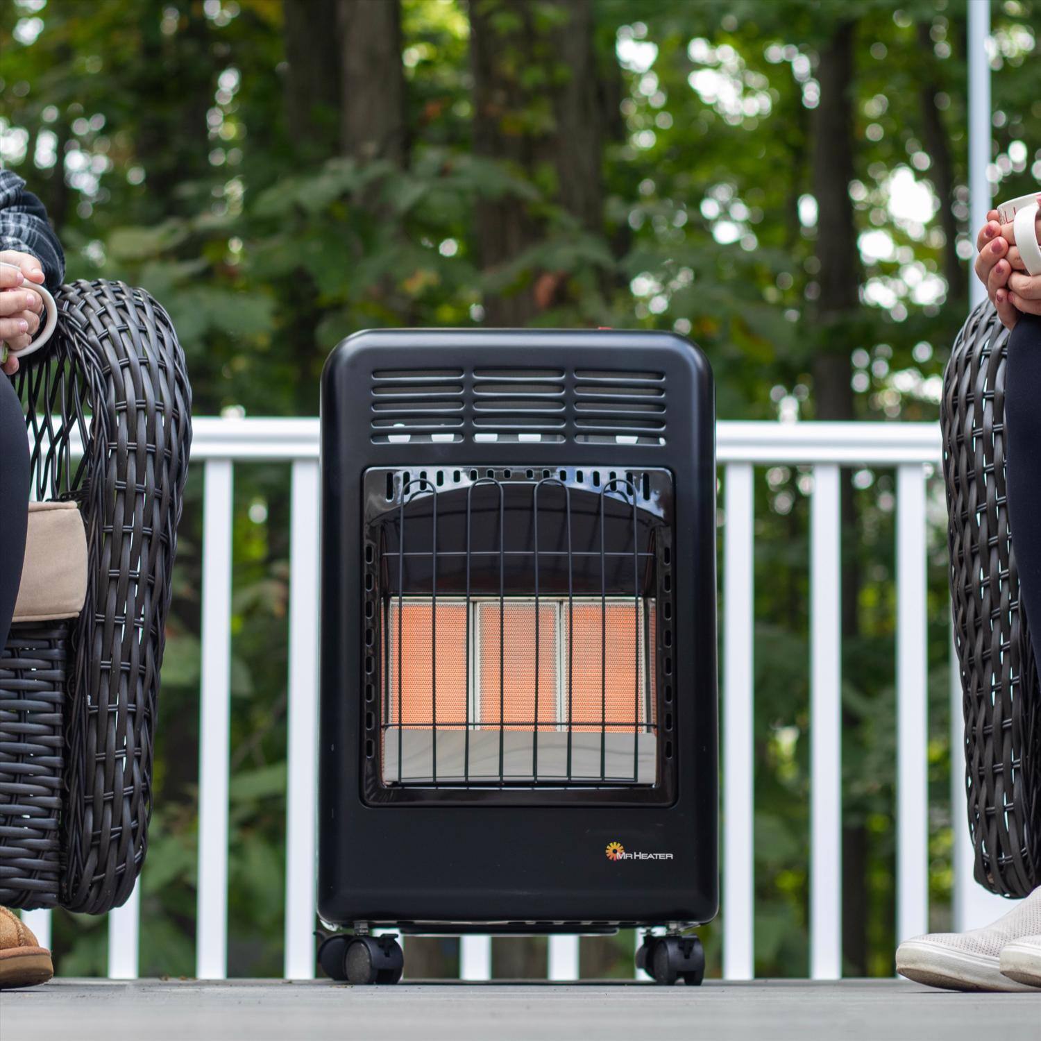 Angle. Mr. Heater - Mr. Heater 450 sq ft Propane Patio Heater 18000 BTU.