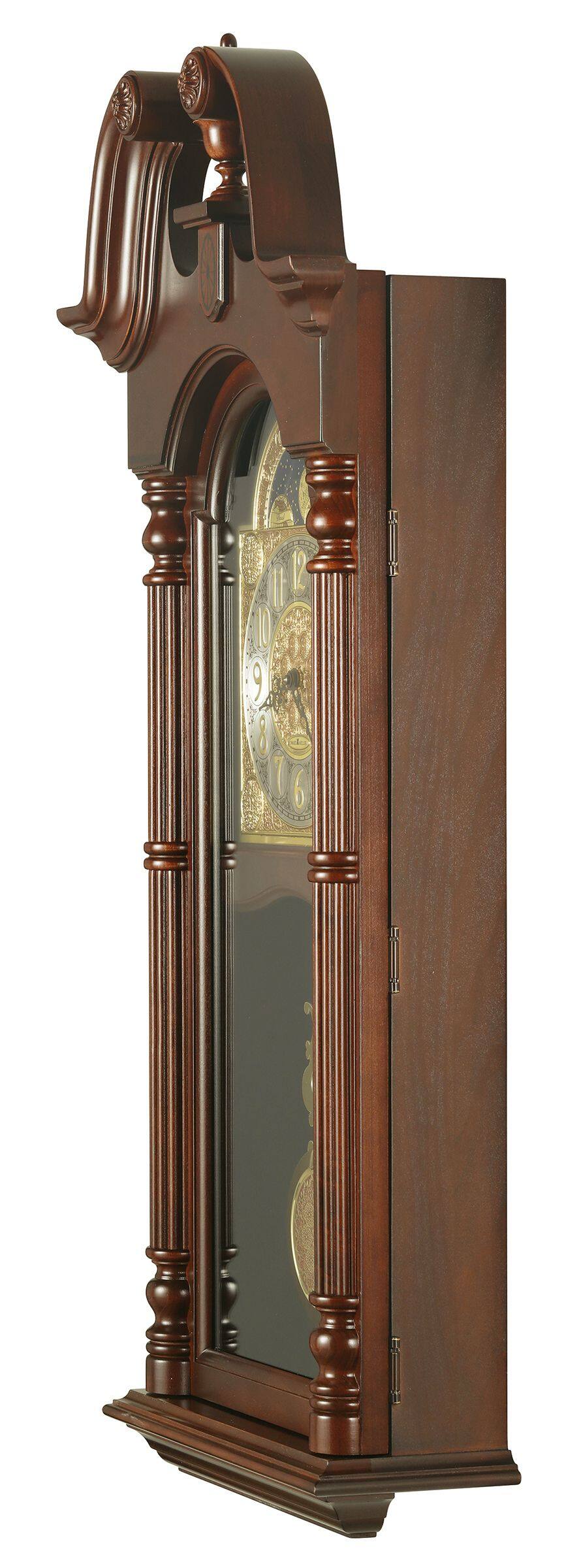 Left. Howard Miller - Howard Miller 620226 Maxwell Wall Clock 620226 Windsor Cherry - Brown.