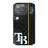 Front. Keyscaper - Black Tampa Bay Rays iPhone Bling Case - 14 Pro Max - Black.