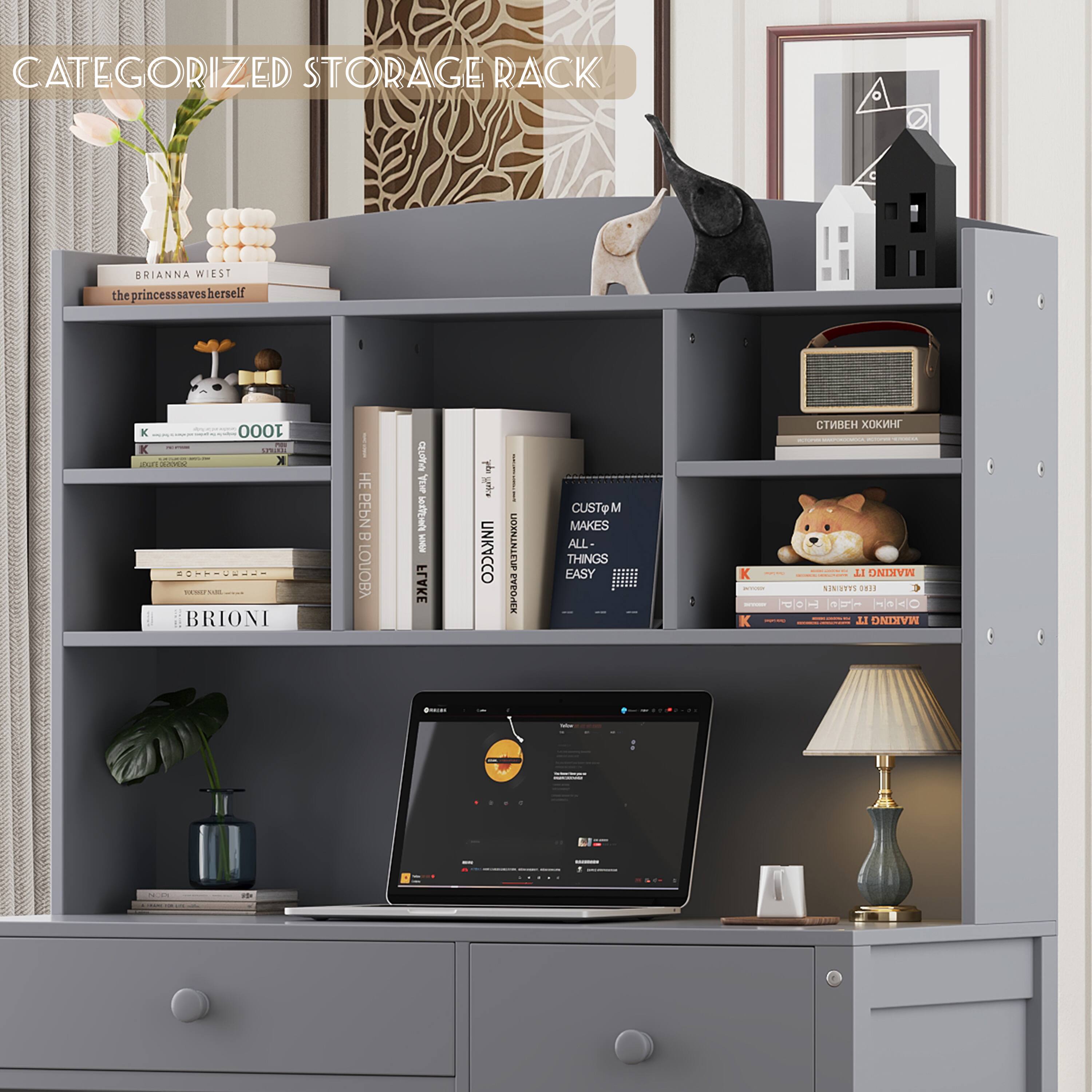 CATEGORIZED STORAGE RACK

BRIANNA WIEST  
theprincesssavesherself

K  
1000

HEPENB  
BRIONI

CUSTOM MAKES ALL THINGS EASY

CTABEH XOKHINH

THINGS EASY

K  
K  
K