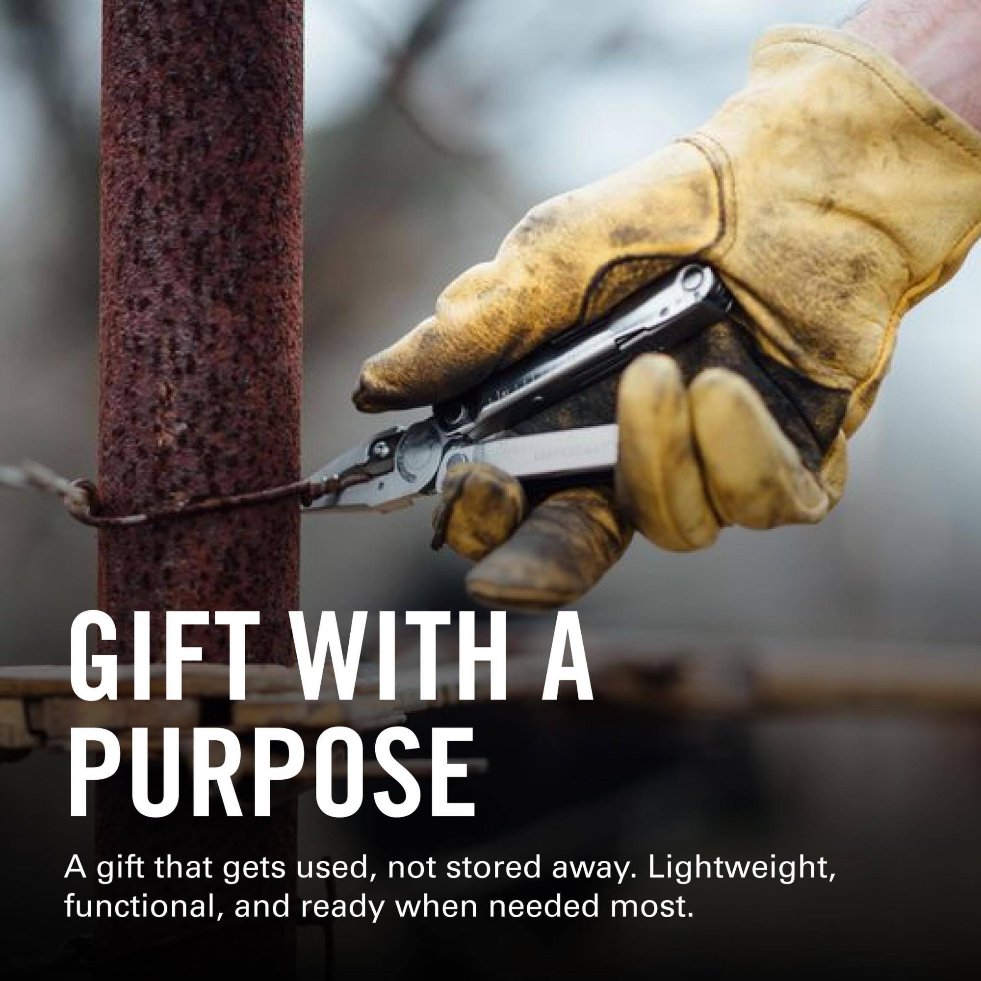GIFT WITH A PURPOSE  
A gift that gets used, not stored away. Lightweight, functional, and ready when needed most.
