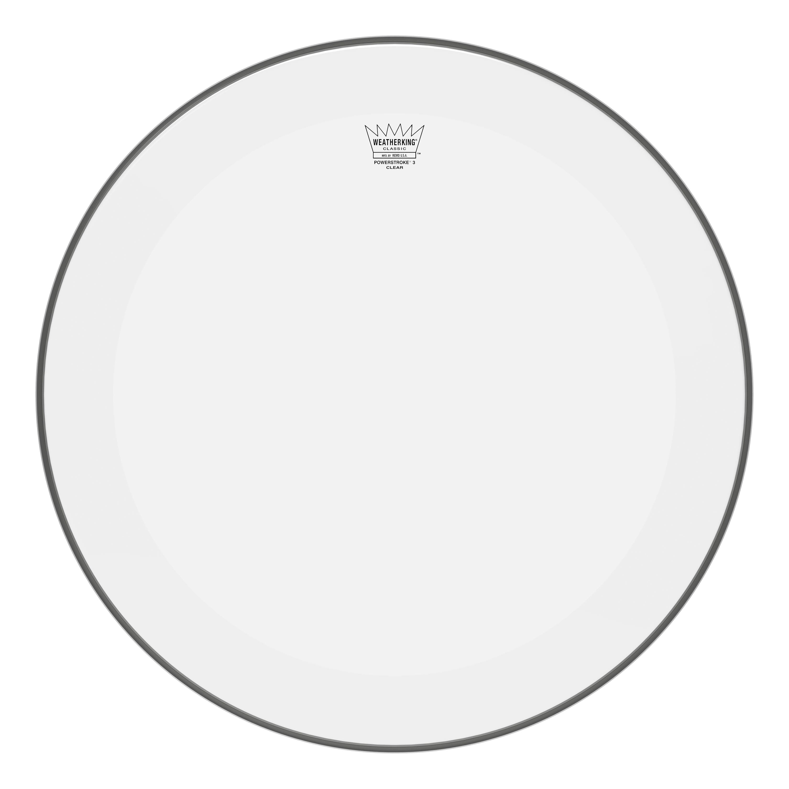 Remo - Bass, Classic, Powerstroke 3, Clear, 22 Diameter, No Stripe price history on PriceWatchPro