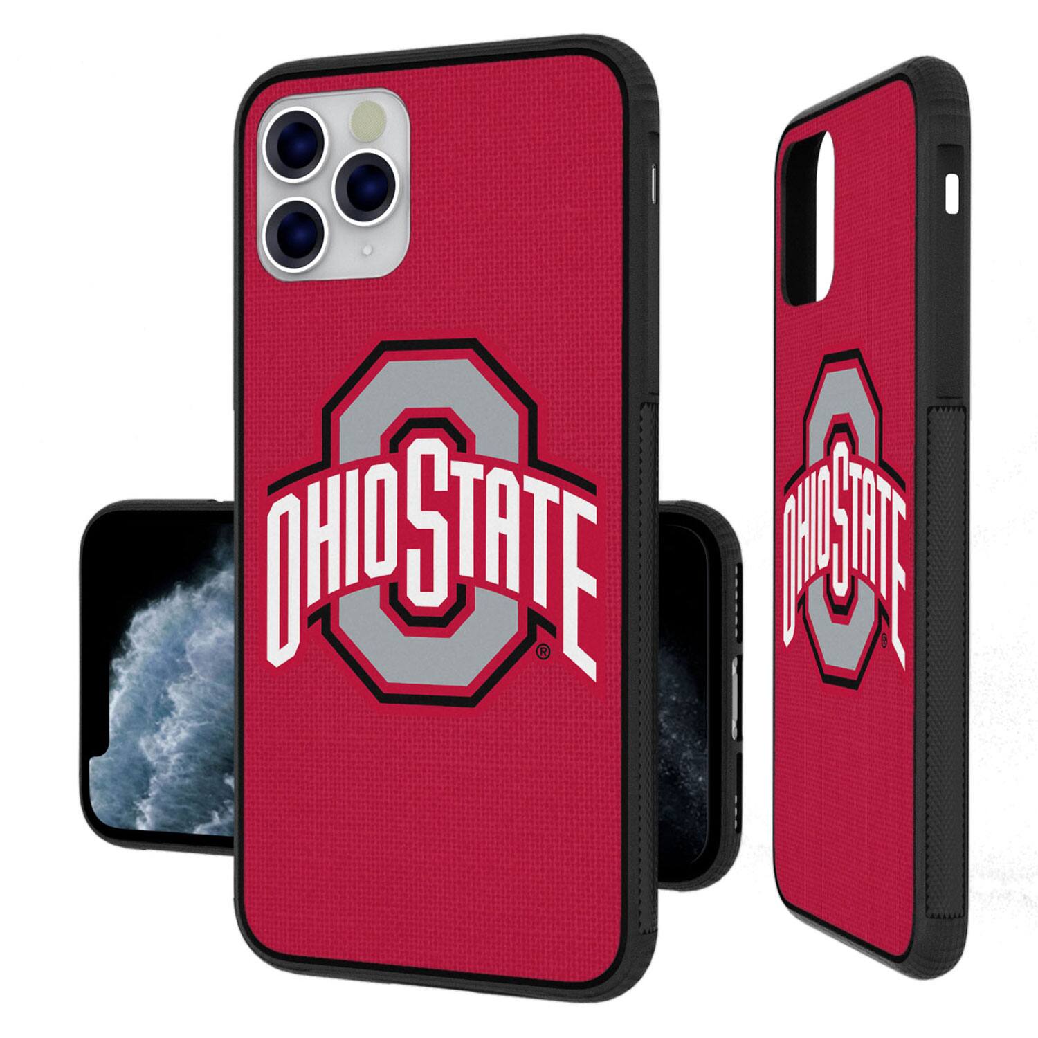 Alt View 2. Keyscaper - Ohio State Buckeyes iPhone Solid Design Bump Case - 16 Pro - Multicolor.