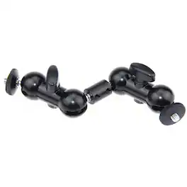 CAMVATE - 7.5" 360 Degree Extension Arm with Ball Head Mounts, Black Knobs