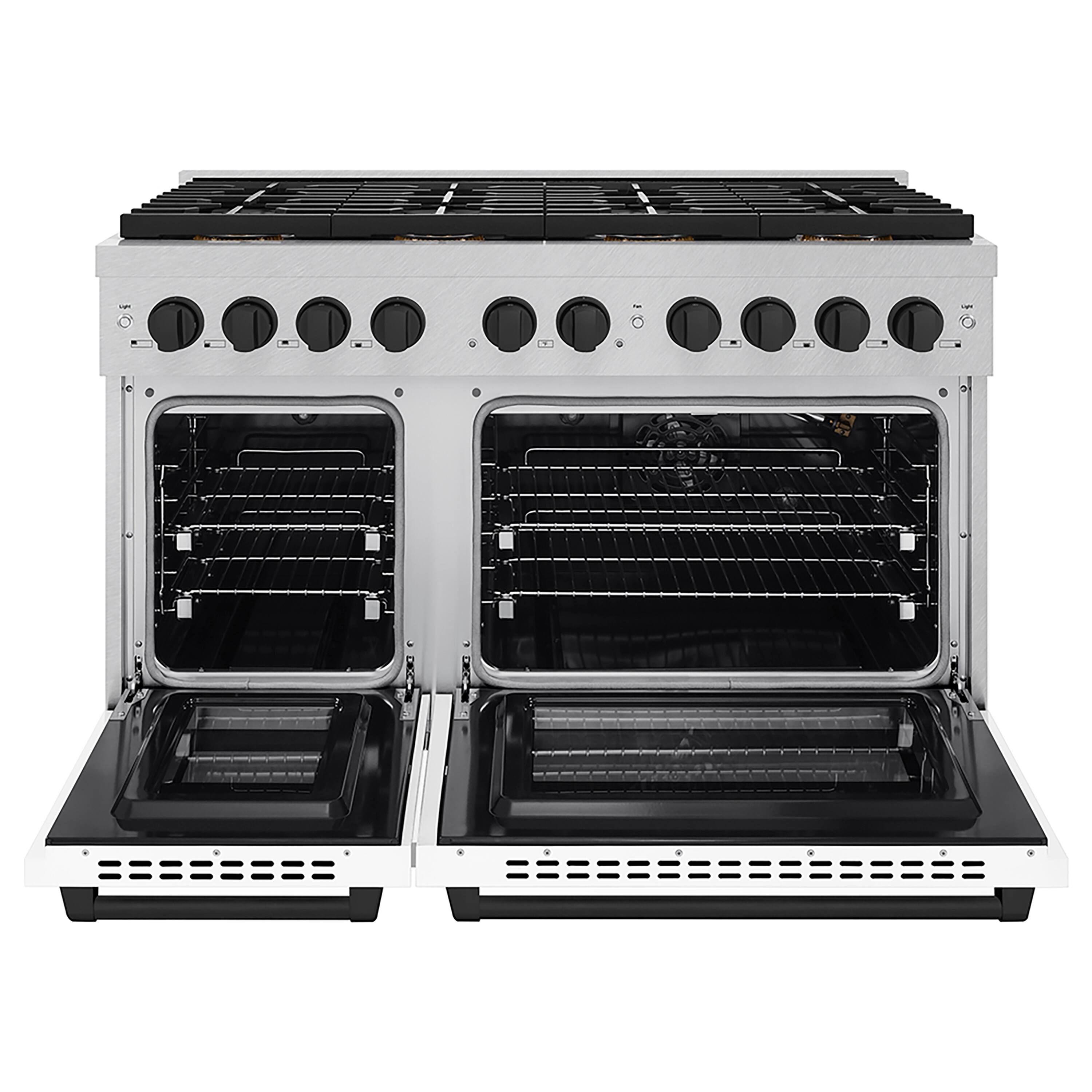 ZLINE - 48 in. Wide 8 Burner Autograph 6.7 cu. ft. Freestand