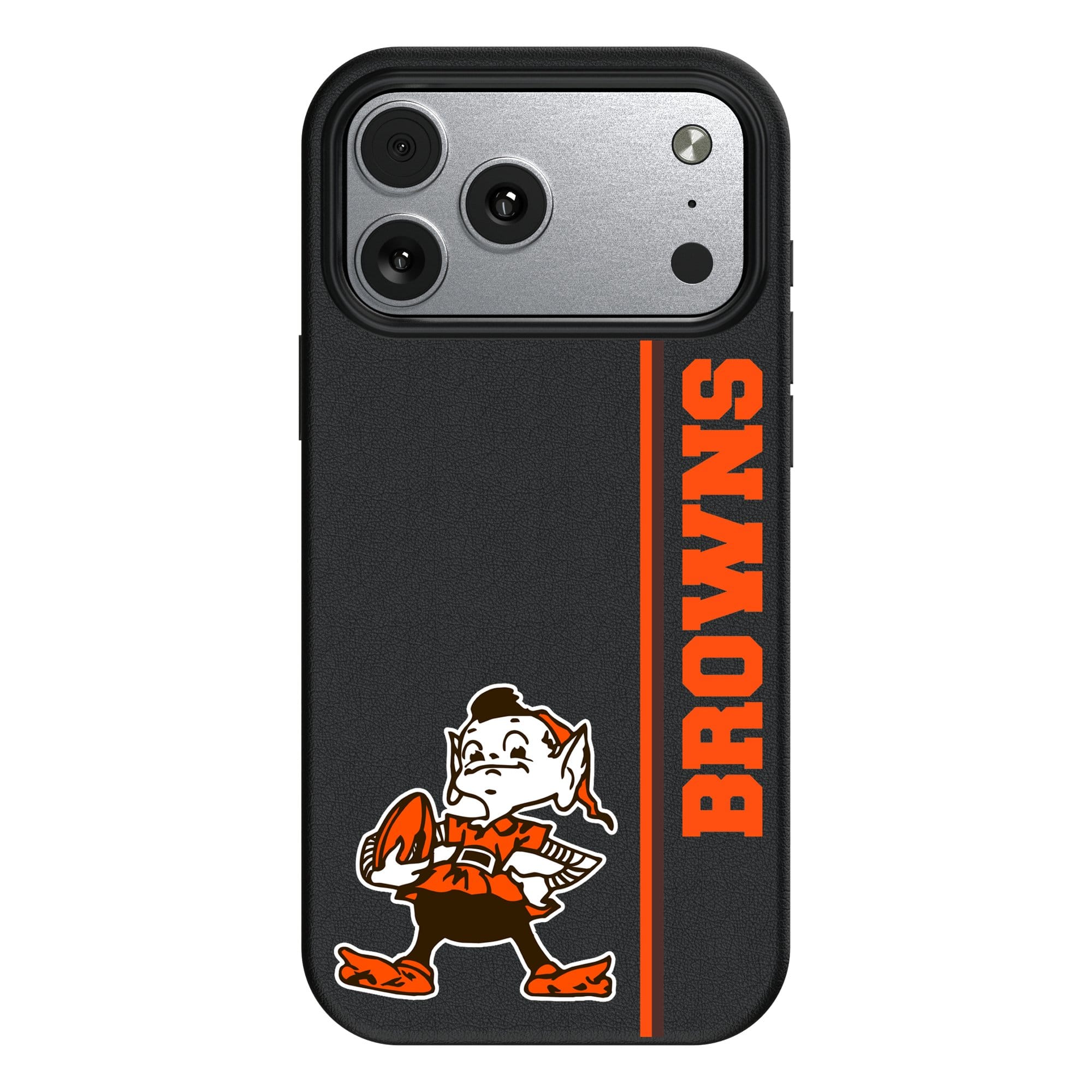 Keyscaper - NFL - Cleveland Browns Throwback Logo iPhone Magnetic Bump Case - 17 Pro Max - Black price history on PriceWatchPro