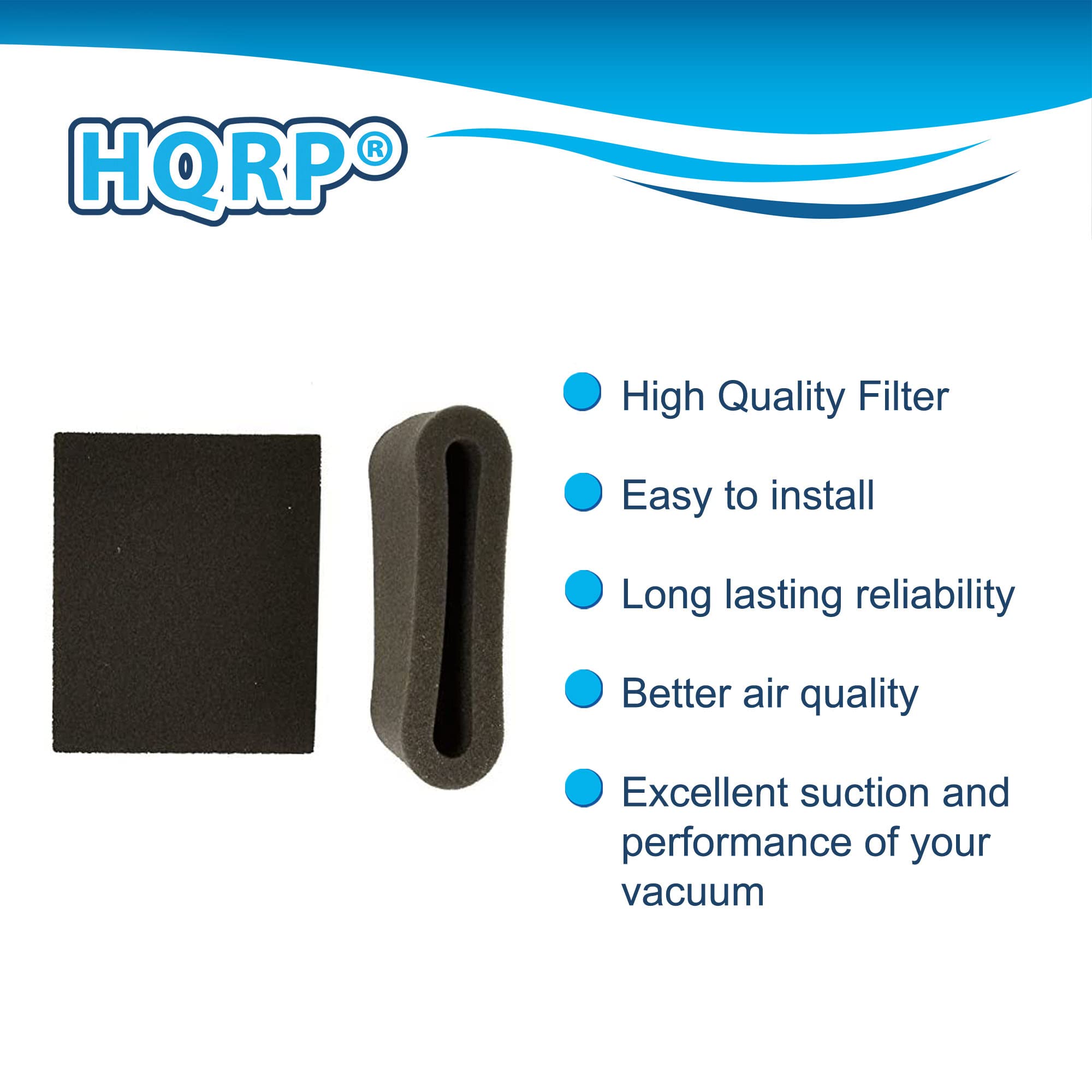 HQRP 2 Pack Filter Set Replacement for Bissell Style 7/8 Filter Kit ...