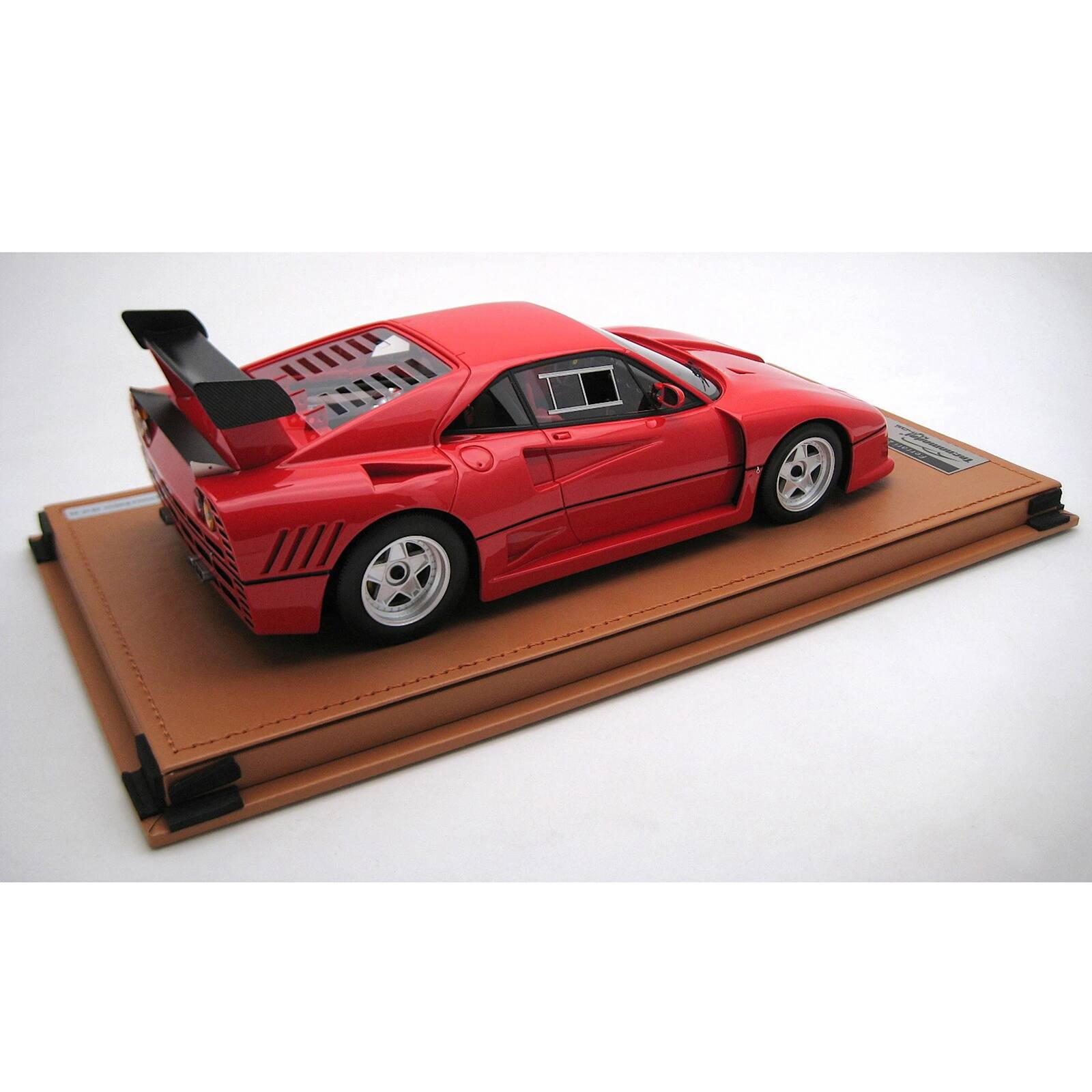 Alt View 1. Tecnomodel - 1985 Ferrari 288 GTO Evoluzione with OZ Wheels Red "Mythos Series" Ltd Ed to 95 pieces 1/18 Model Car by Tecnomodel.