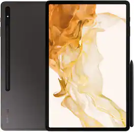 Samsung - Refurbished Excellent - Galaxy Tab S8+ 5G X808U (WiFi/Unlocked) 128GB - Graphite