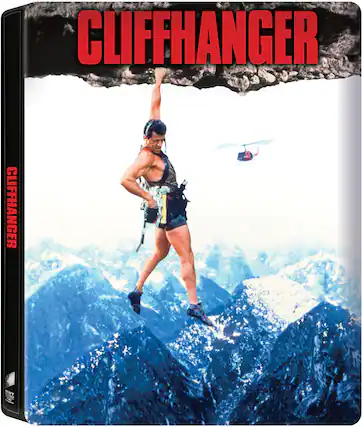 Front. Cliffhanger (30th Anniversary) (Steelbook) - 4K Blu-Ray.