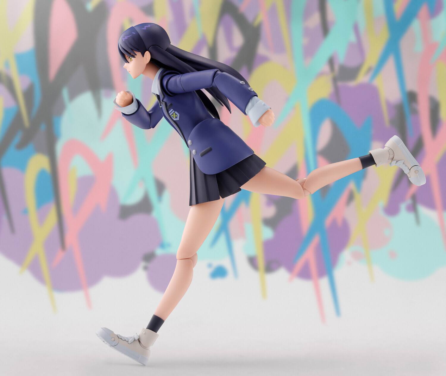 Alt View 2. PopMarket - Tamashii Nations - Mobile Suit Gundam GQuuuuuuX - S.H.Figuarts - Nyaan Action Figure   - COLLECTIBLES - Multicolor.