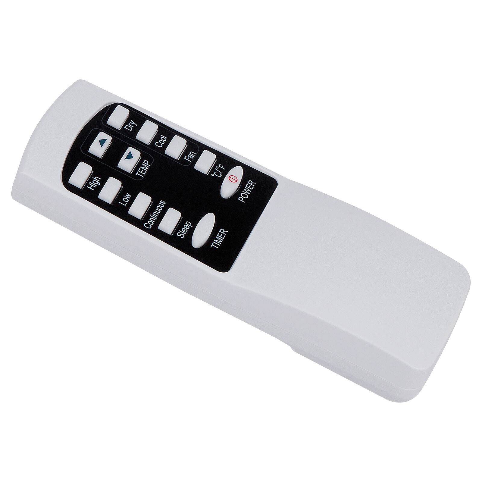 High  
Dry  
Cool  
Fan  
Temp  
Low  
Continuous  
Sleep  
Power  
Timer