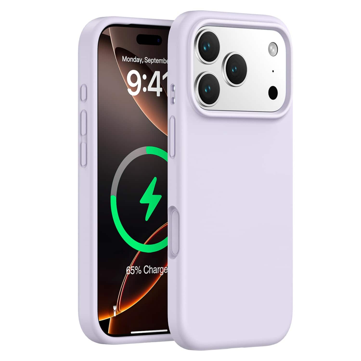 SaharaCase - Apple iPhone 17 Pro Max Silicone Case | Compatible with Magsafe | Smooth Finish | Venture Series - Purple Orchid