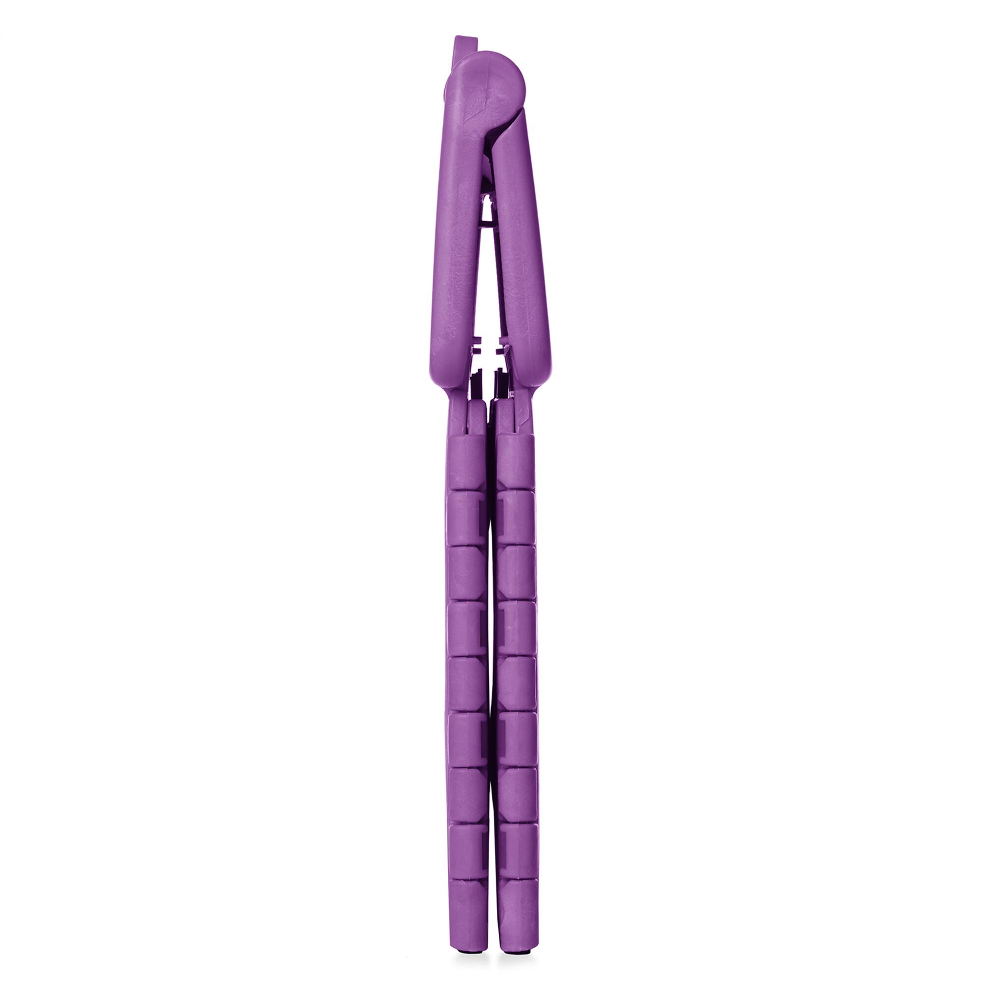 Alt View 4. Casafield - Folding Step Stools with Handle (Set of 2) - Purple.