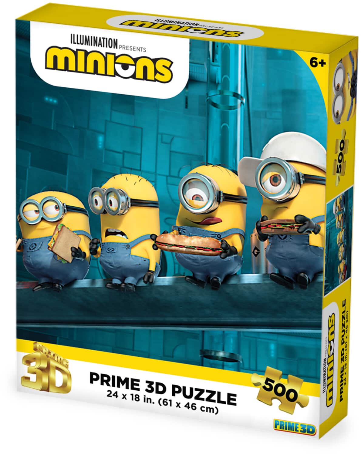 PopMarket - Minions Lunch On a Skyscraper 500pc 24x18 in 3D Lenticular Puzzle - COLLECTIBLES - Multicolor price history on PriceWatchPro