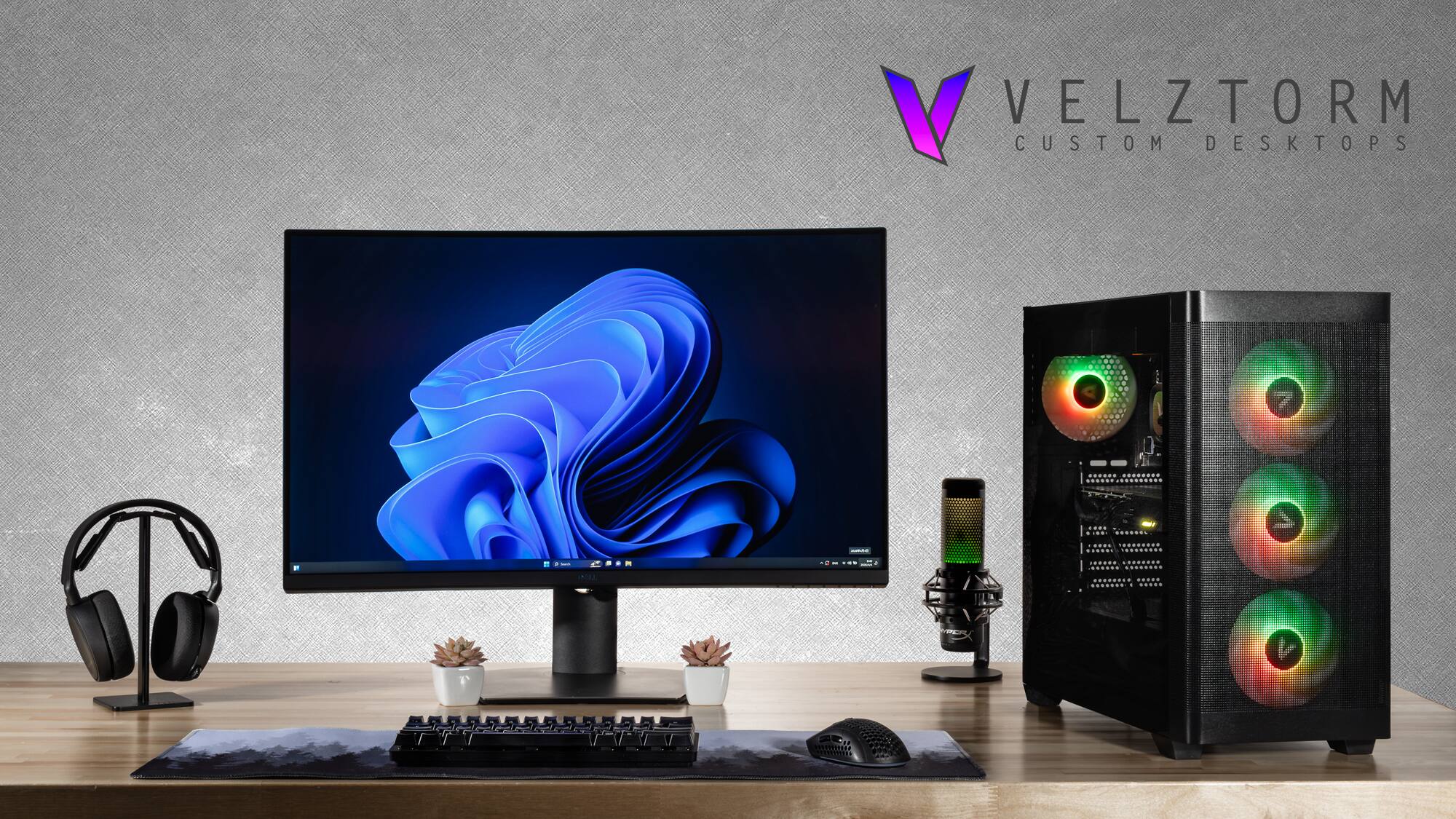 VELZTORM CUSTOM DESKTOPS