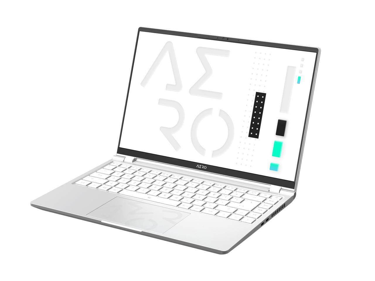 Alt View 3. GIGABYTE - GIGABYTE - 14" RTX 4050 Laptop - i5-12500H - 16GB - 1TB SSD - Windows 11 - 90 Hz OLED (AERO 14).