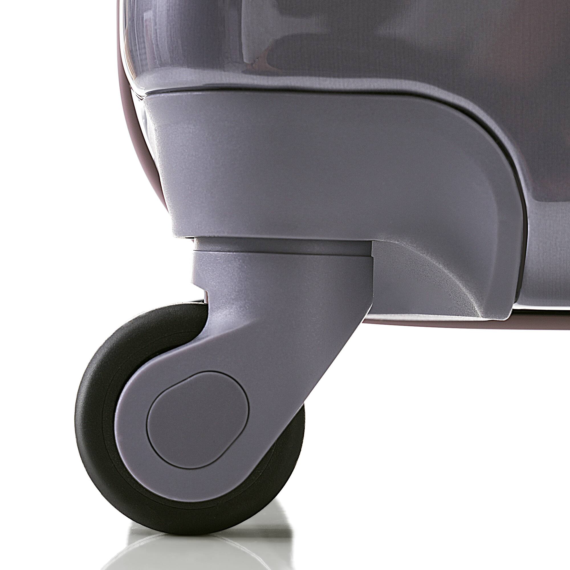 Alt View 10. Ecooso - 3-Piece ABS Hardshell Luggage Set with TSA Lock, Lightweight Spinner Suitcases 20/24/28 Inch - Golden.