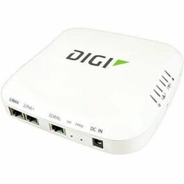 Digi International - Digi EX50 Wi-Fi 6 IEEE 802.11 a/b/g/n/ac/ax 2 SIM Cellular, Ethernet Wireless Router - 5G - LTE Advanced Pro, HSPA+ - Black
