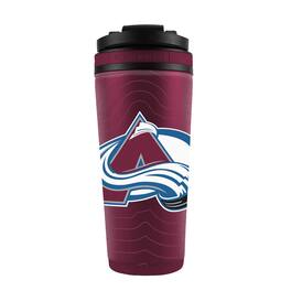 WinCraft - Colorado Avalanche 26oz. 4D Stainless Steel Shaker Bottle - Multicolor