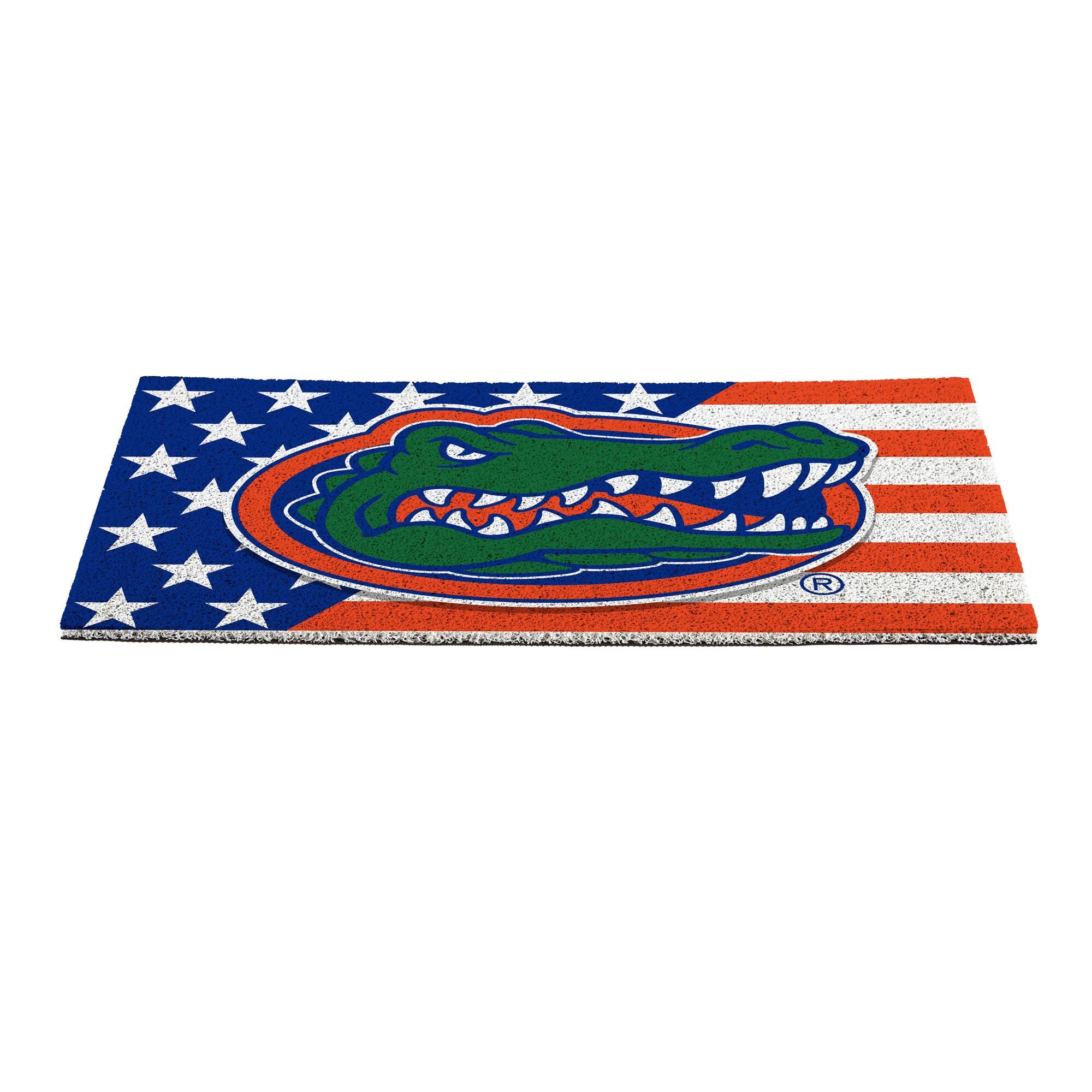 Alt View 1. Evergreen Enterprises - Florida Gators 16" x 28" Stars & Stripes Patriotic Turf Mat - Multicolor.