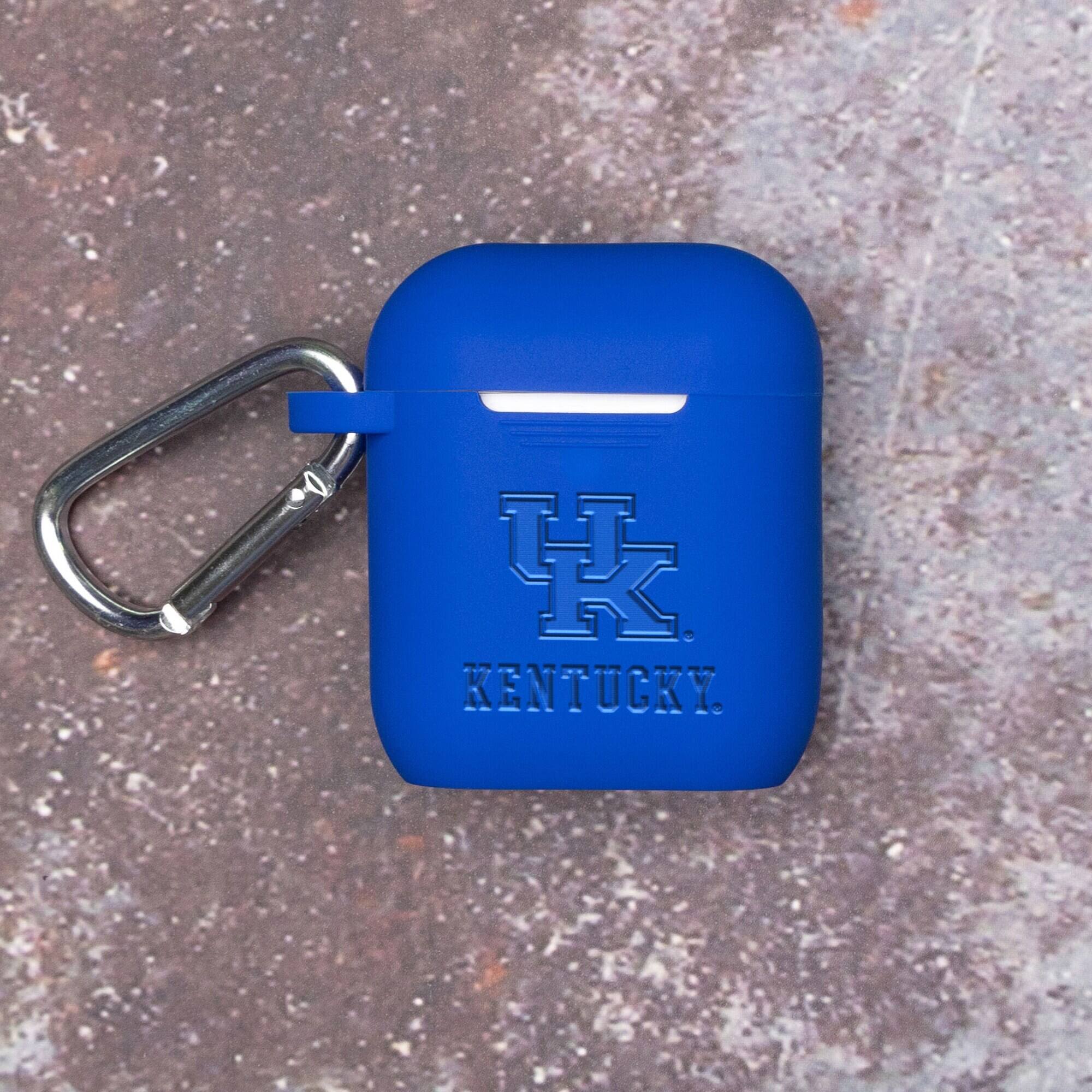 Alt View 1. Affinity Bands - Kentucky Wildcats Debossed Silicone AirPods Case Cover - No Size - Multicolor.