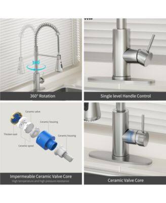 360° Rotation Single Level Handle Control Impermeable Ceramic Valve Core