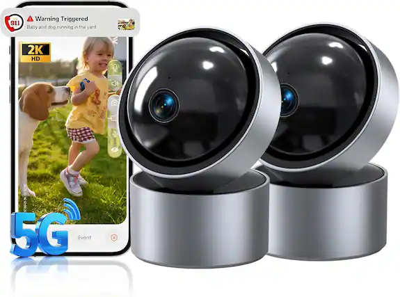 CRLC 911 A !
Warning Triggered
Baby and dog running in the yard
2K HD
2025 G
16 12:00:20
5G Event
nse ENOUE x