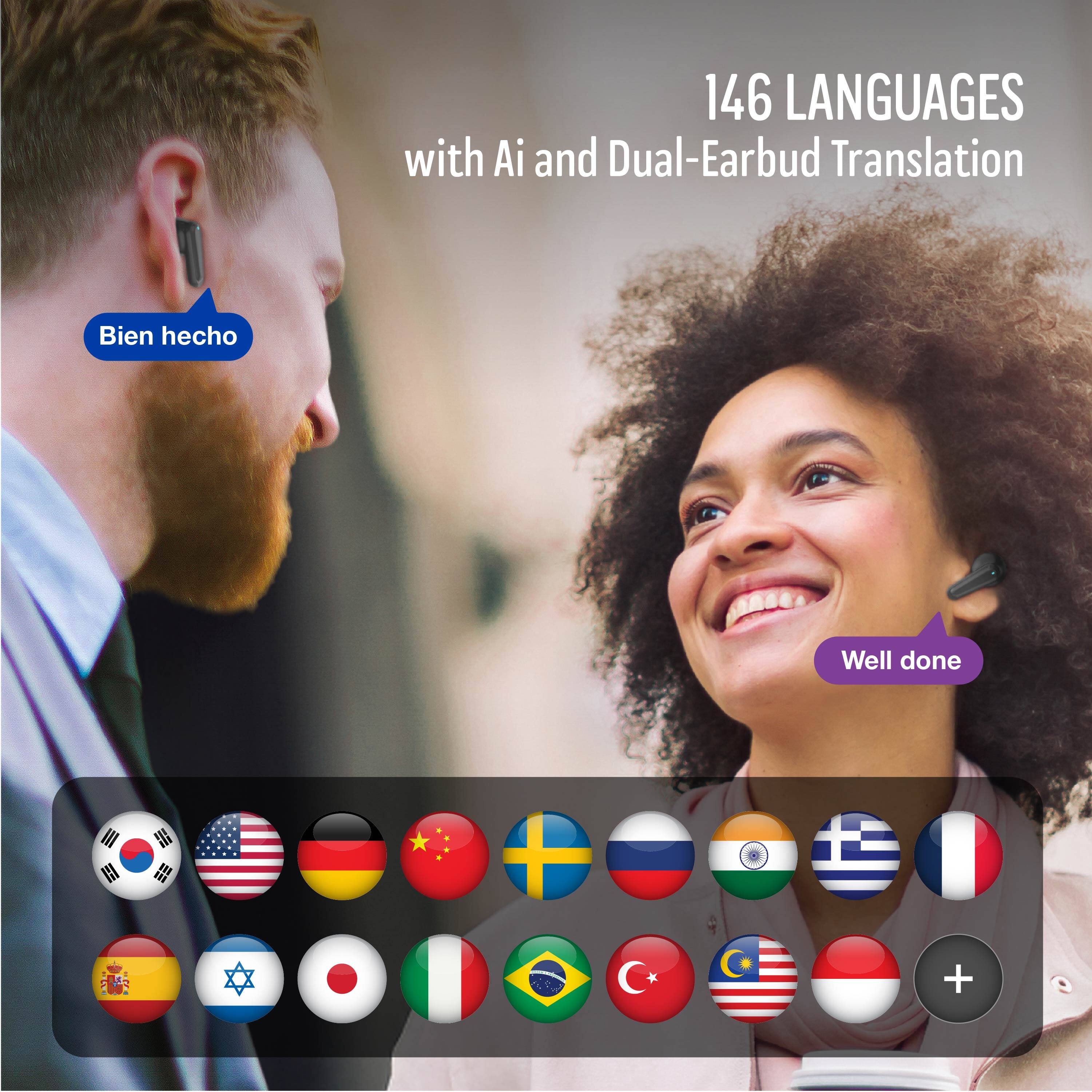 146 LANGUAGES with AI and Dual-Earbud Translation

Bien hecho

Well done