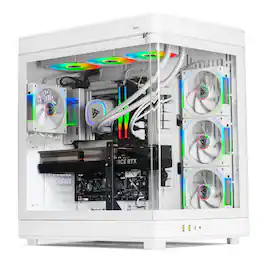 STORMCRAFT - Gaming PC WIZARD INTEL Core i9 14900KF NVIDIA RTX 5070 TI 2TB SSD 32GB 6000MHz RGB 360mm AIO Windows 11 Home - White