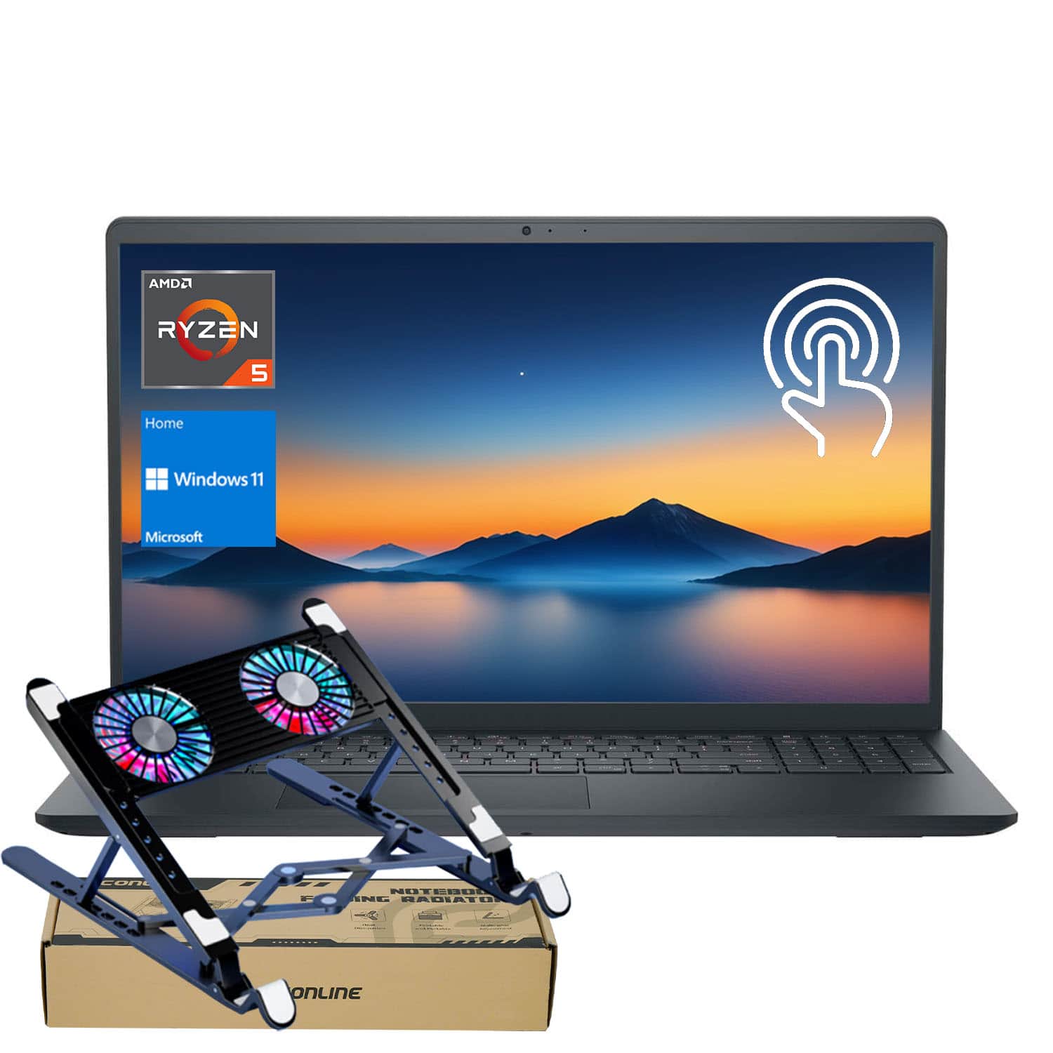 DELL Ryzen 5 7530U • 16GB 512GB Dell Inspiron 3000 Series 15.6