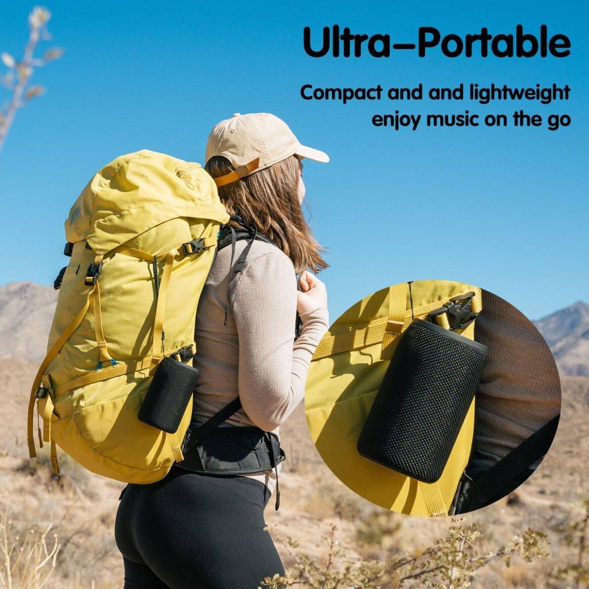 Ultra-Portable  
Compact and lightweight  
enjoy music on the go