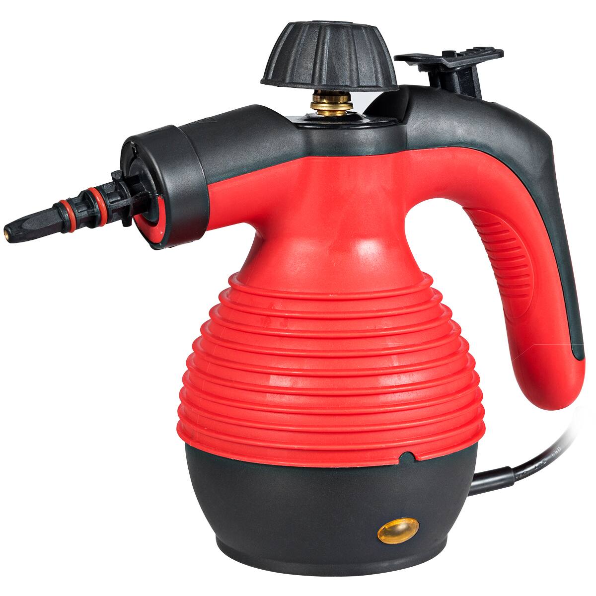 Alt View 10. Costway - Costway Multifunction Portable Steamer Household Steam Cleaner 1050W with Attachments - Red.